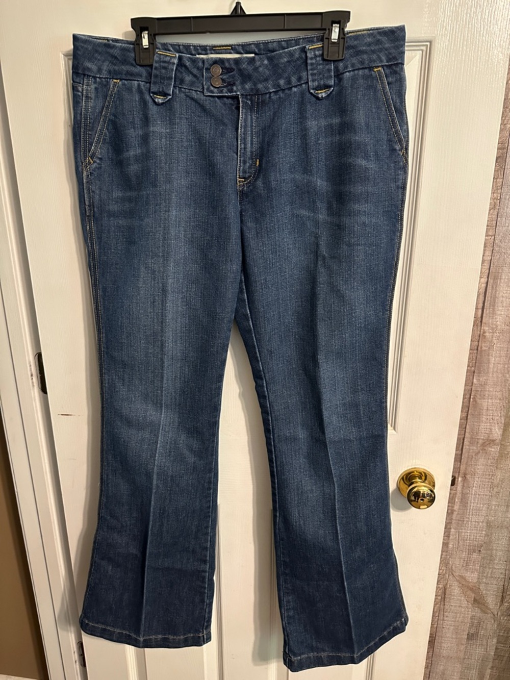 GAP Women's Dark Blue Flared Jeans